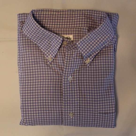 Men’s Brooks Brothers Soft Blue Button Down - Picture 6 of 6